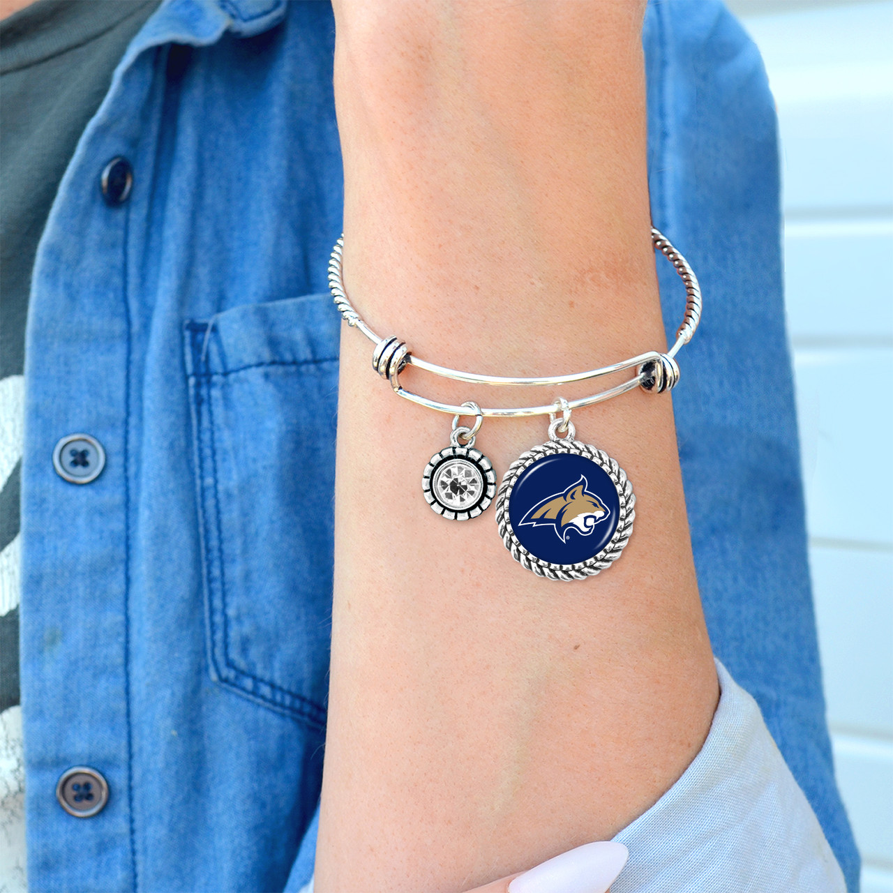 Montana State Bobcats Bracelet- Olivia