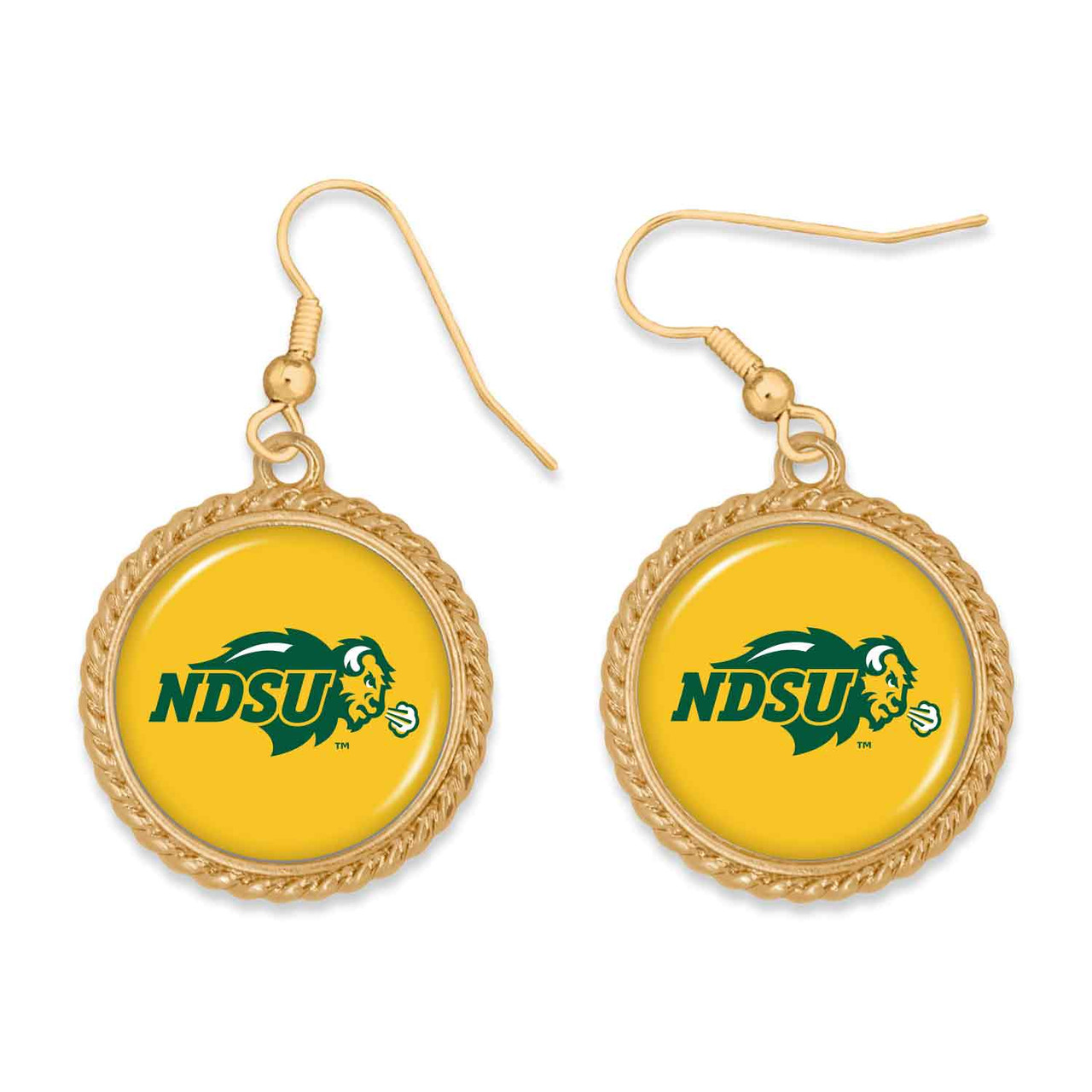 North Dakota State Bison Earrings -  Sydney