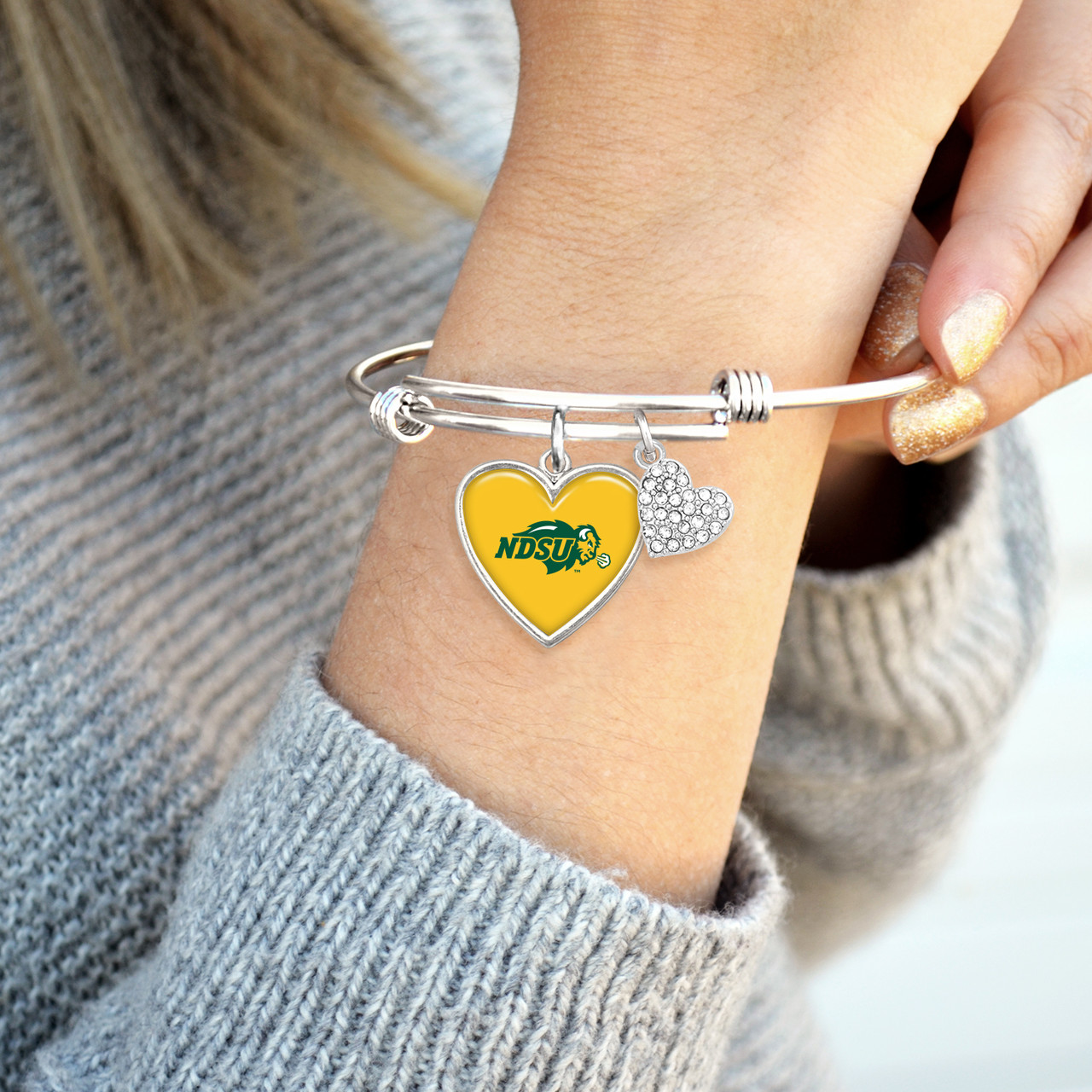 North Dakota State Bison Bracelet- Amara