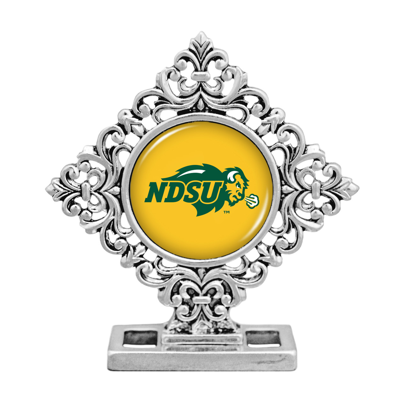 North Dakota State Bison Desk Decor - Diamond