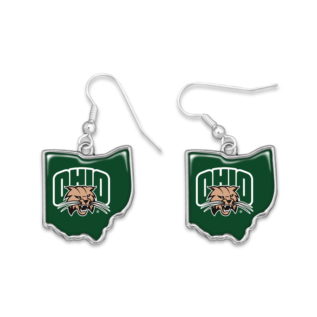 Ohio Bobcats Earrings- State of Mine