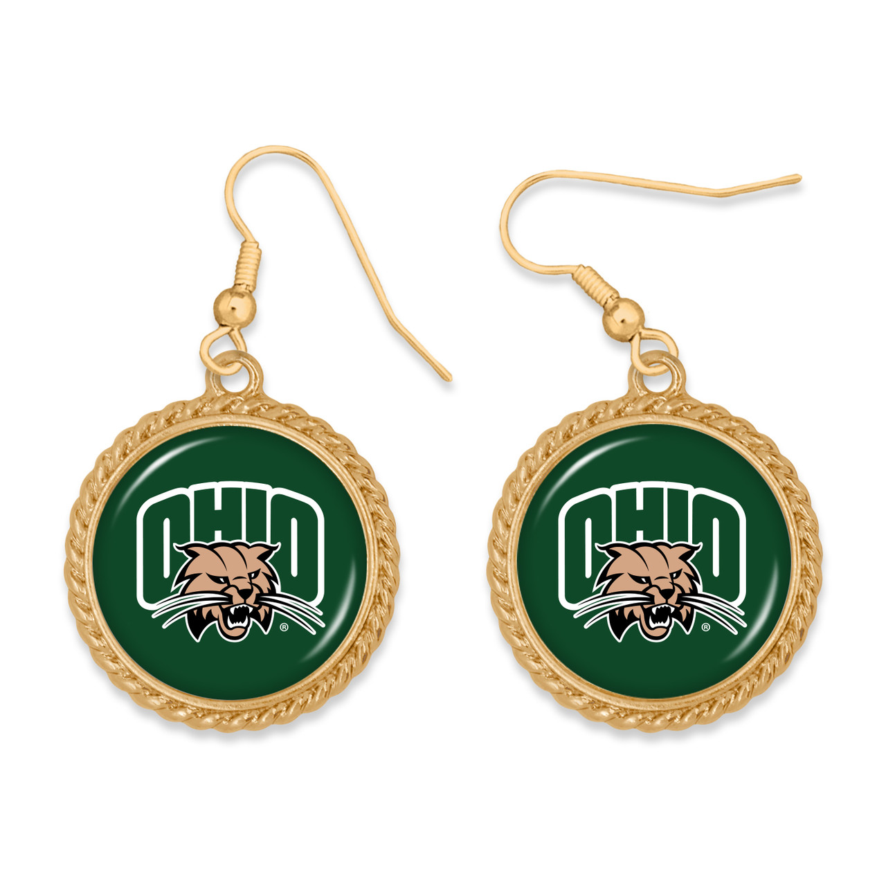 Ohio Bobcats Earrings -  Sydney