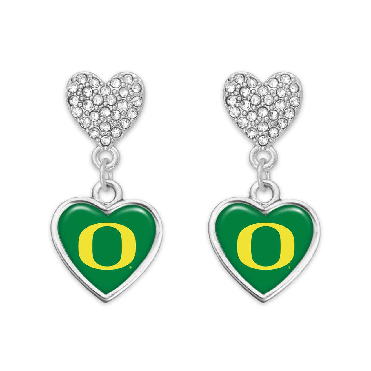 Oregon Ducks Earrings- Amara