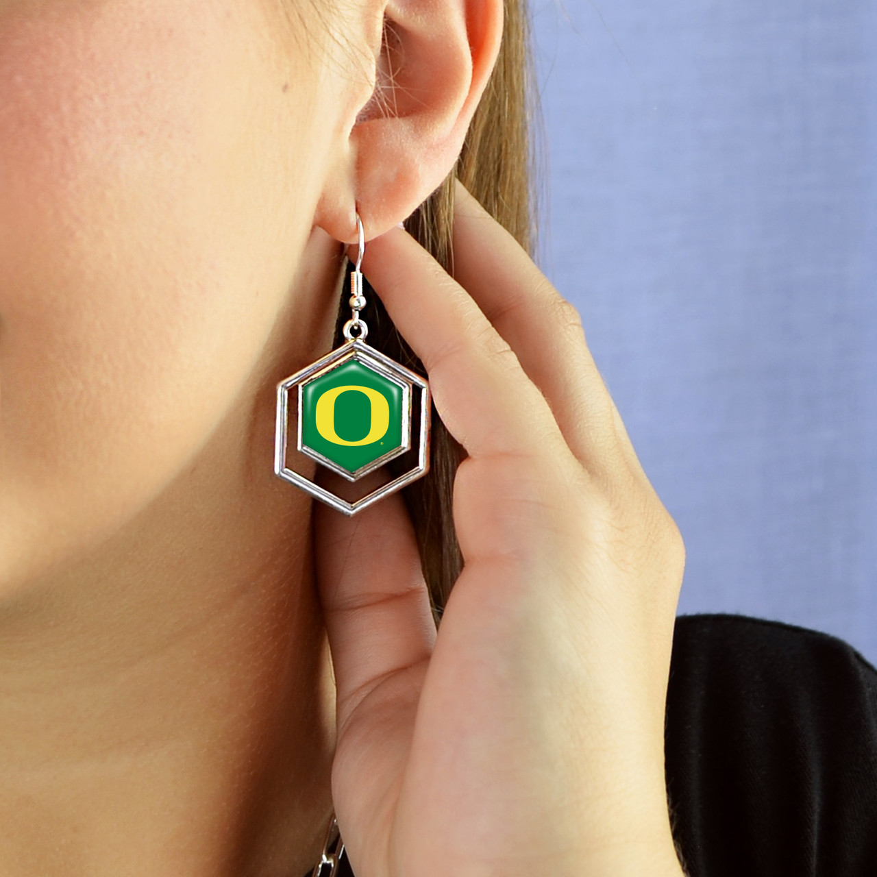 Oregon Ducks Earrings- Juno