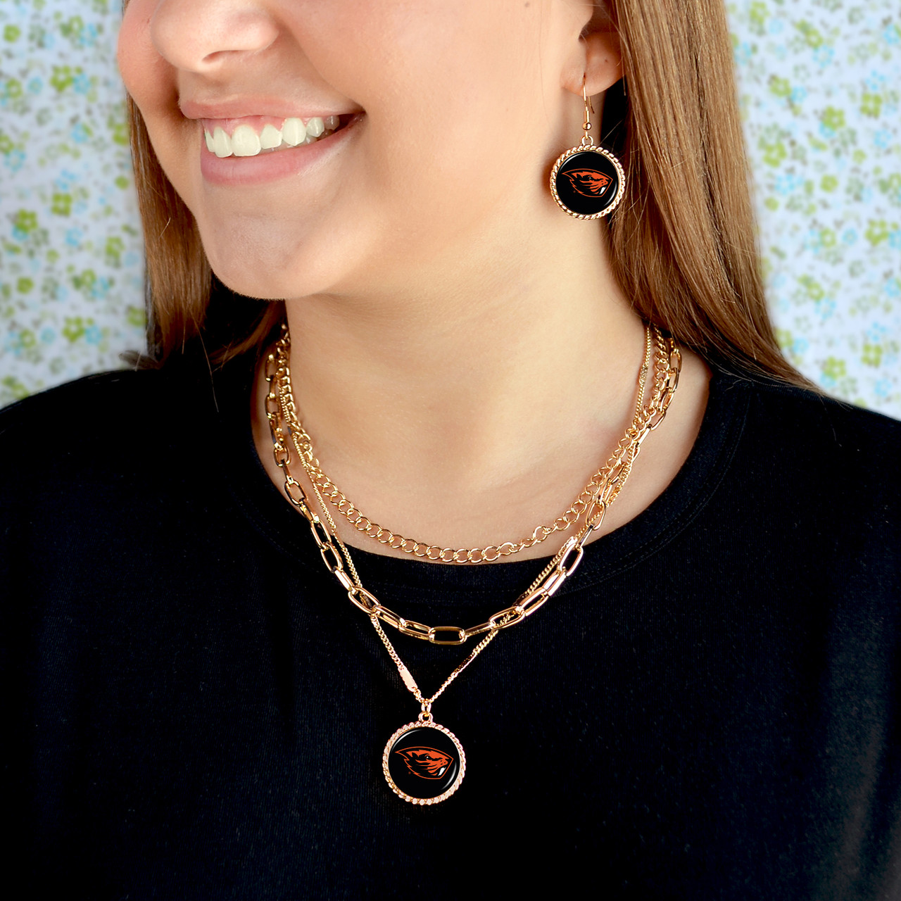 Oregon State Beavers Necklace -  Sydney