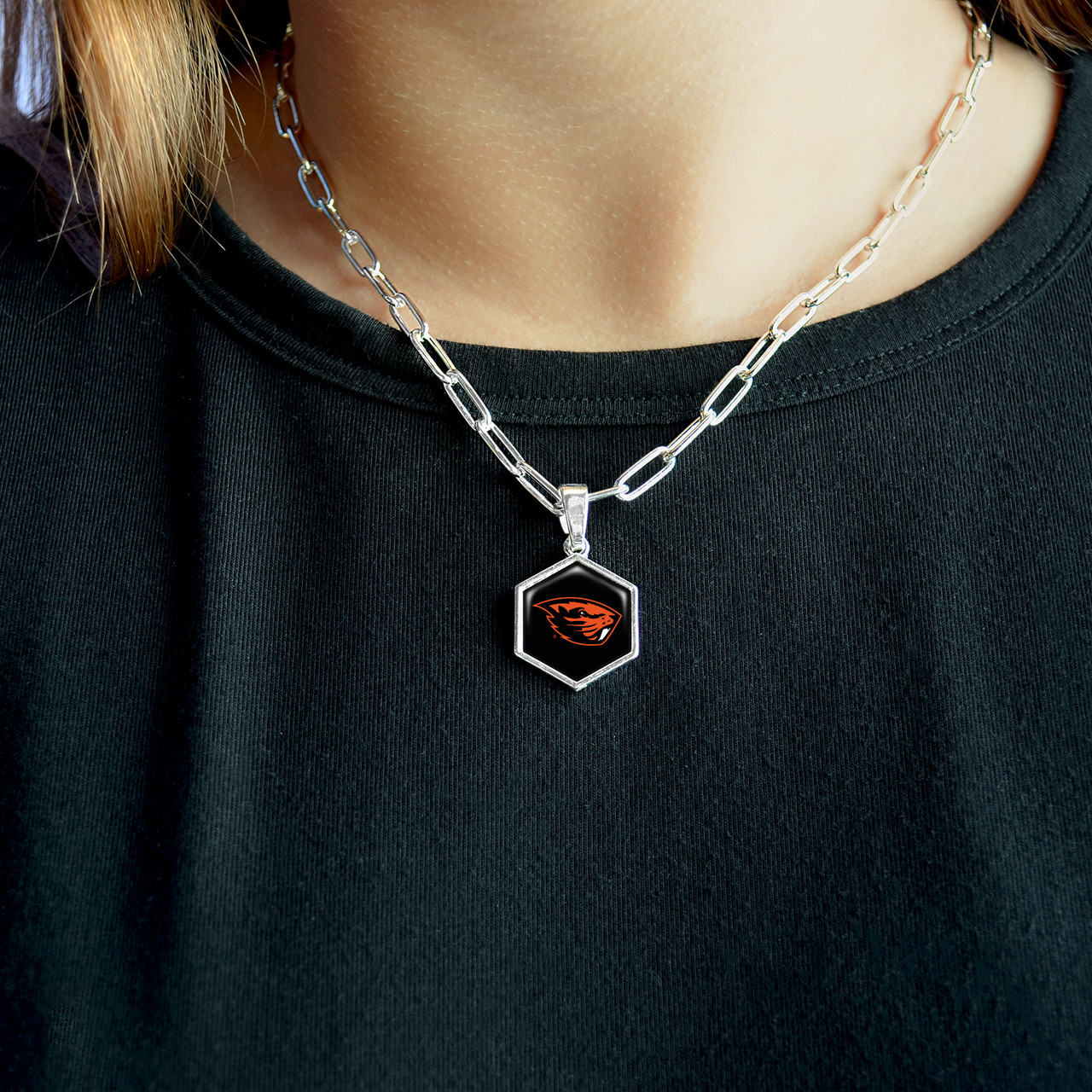 Oregon State Beavers Necklace- Juno