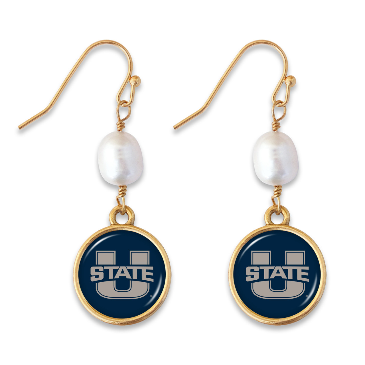 Utah State Aggies Earrings - Diana