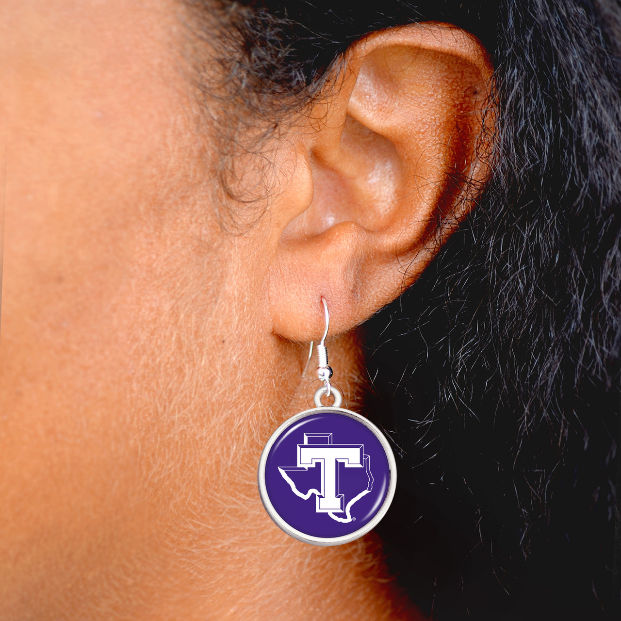Tarleton State Texans Earrings-  Leah