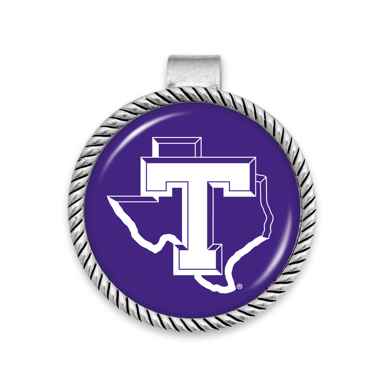 Tarleton State Texans Visor Clip- Primary Logo