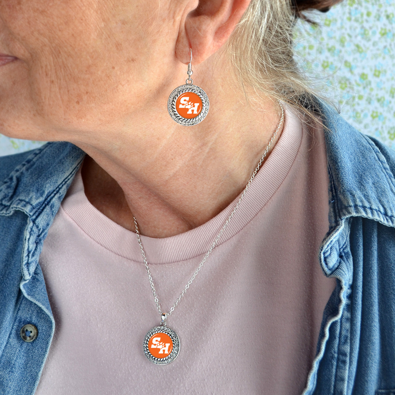 Sam Houston State Bearkats Earrings- Allie