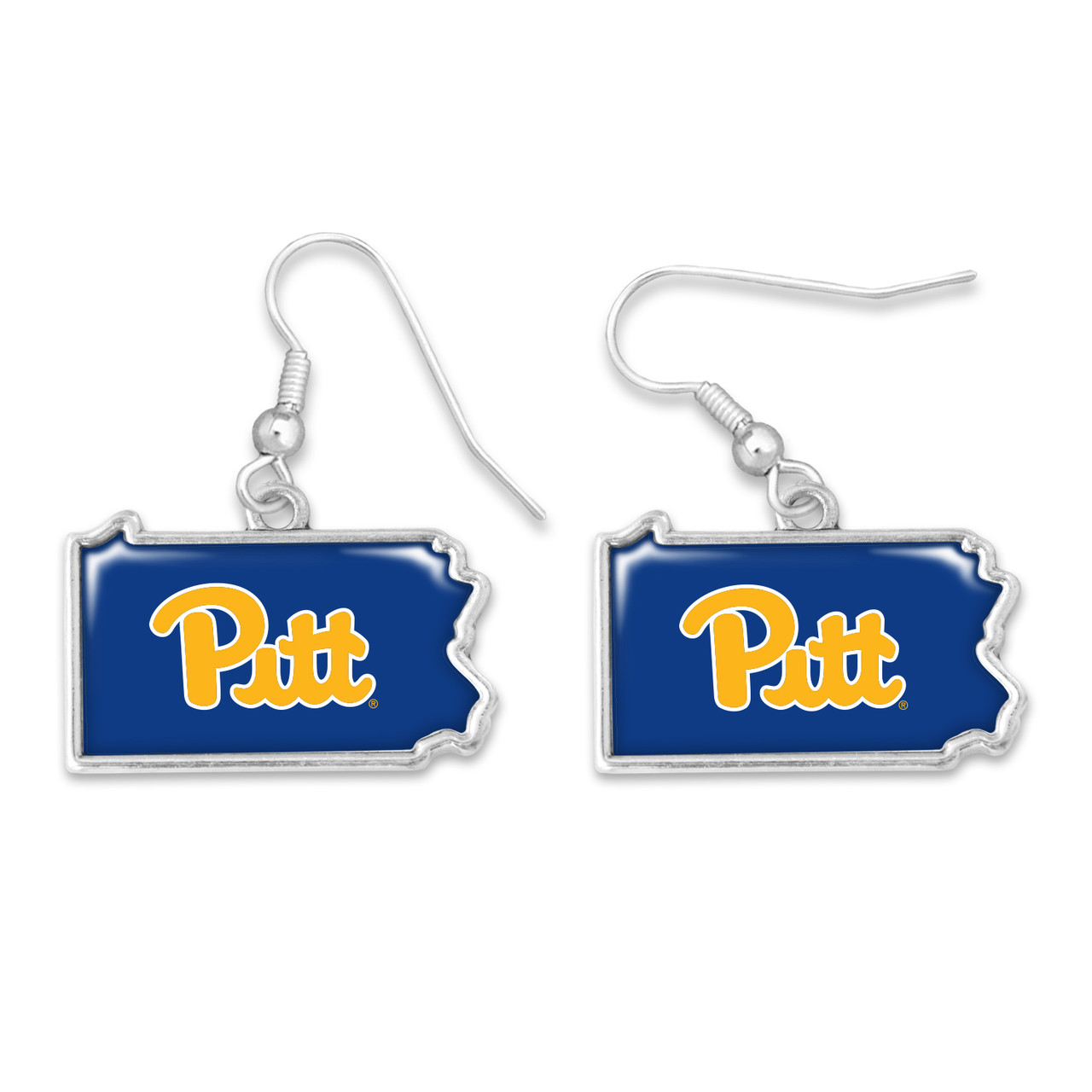 Pittsburgh Panthers Earrings- State of Mine