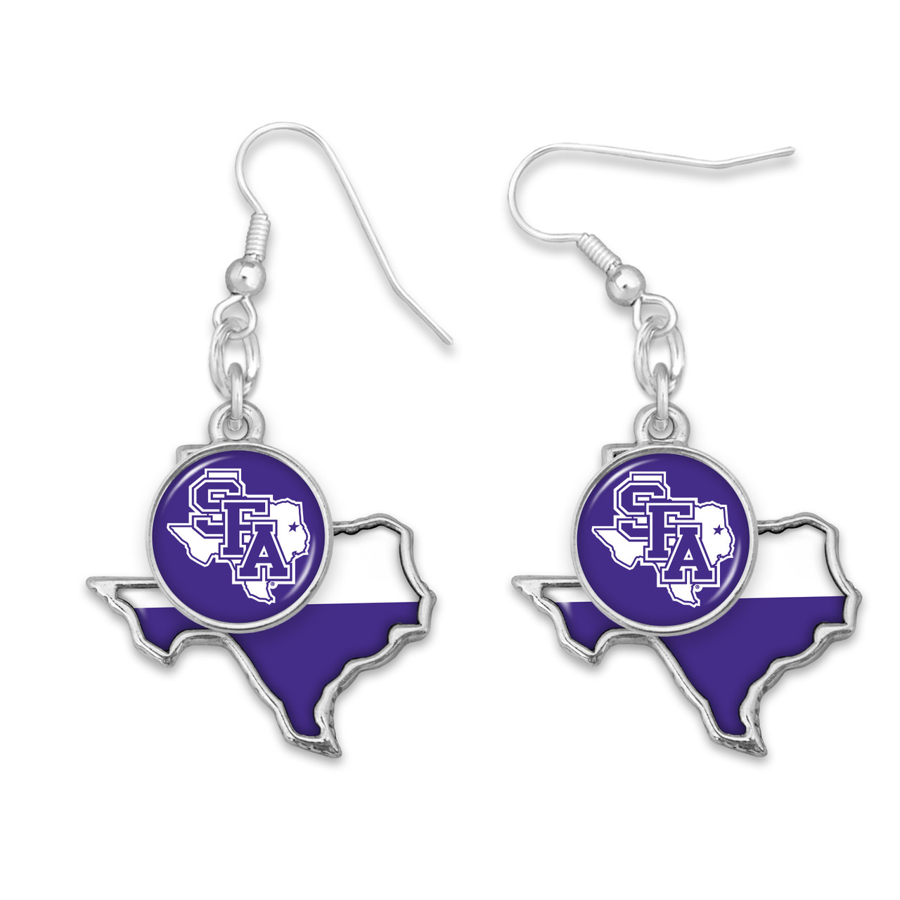 Stephen F. Austin State Lumberjacks Earrings- Tara