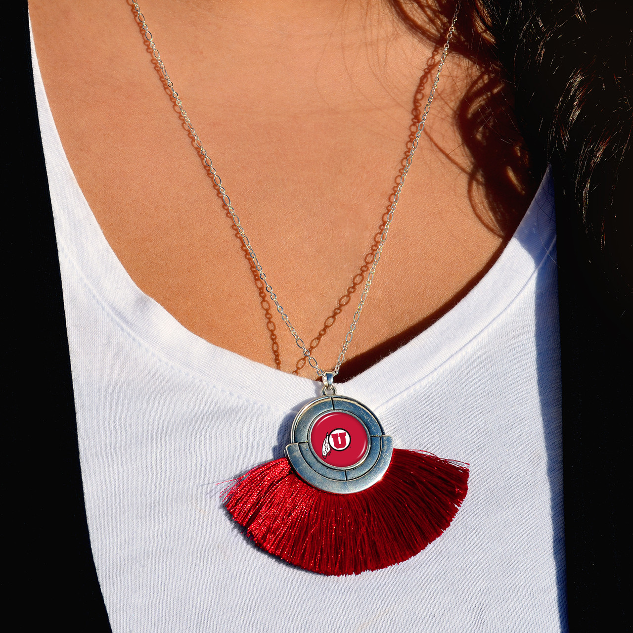 Utah Utes Necklace- No Strings Attached