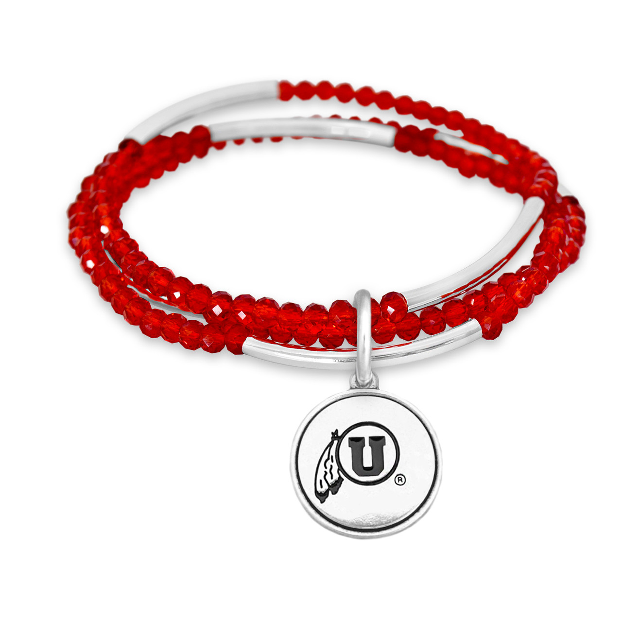 Utah Utes Bracelet- Chloe Primary Utah Utes Bracelet- Chloe Primary