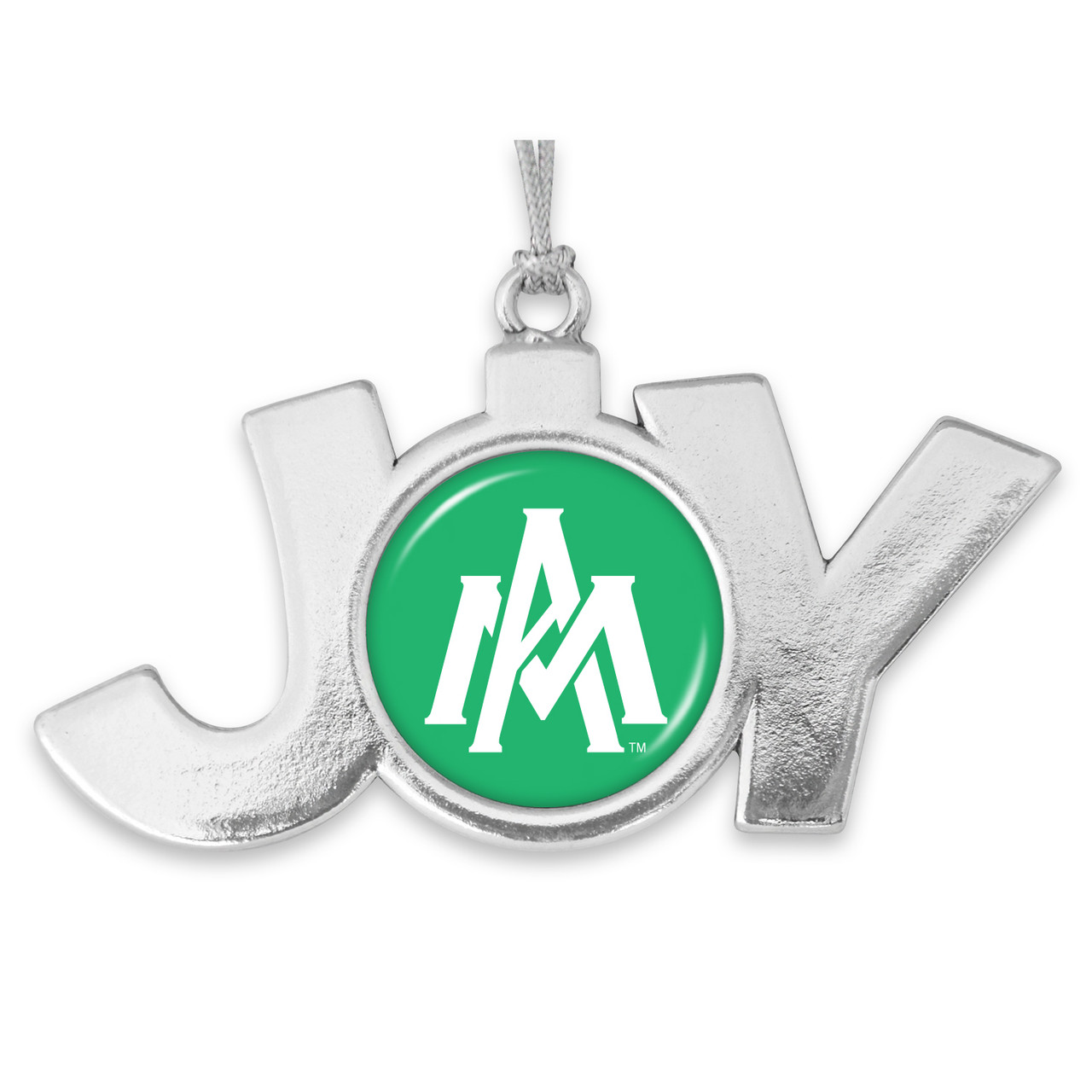 Arkansas-Monticello Boll Weevils Christmas Ornament- Joy with Team Logo