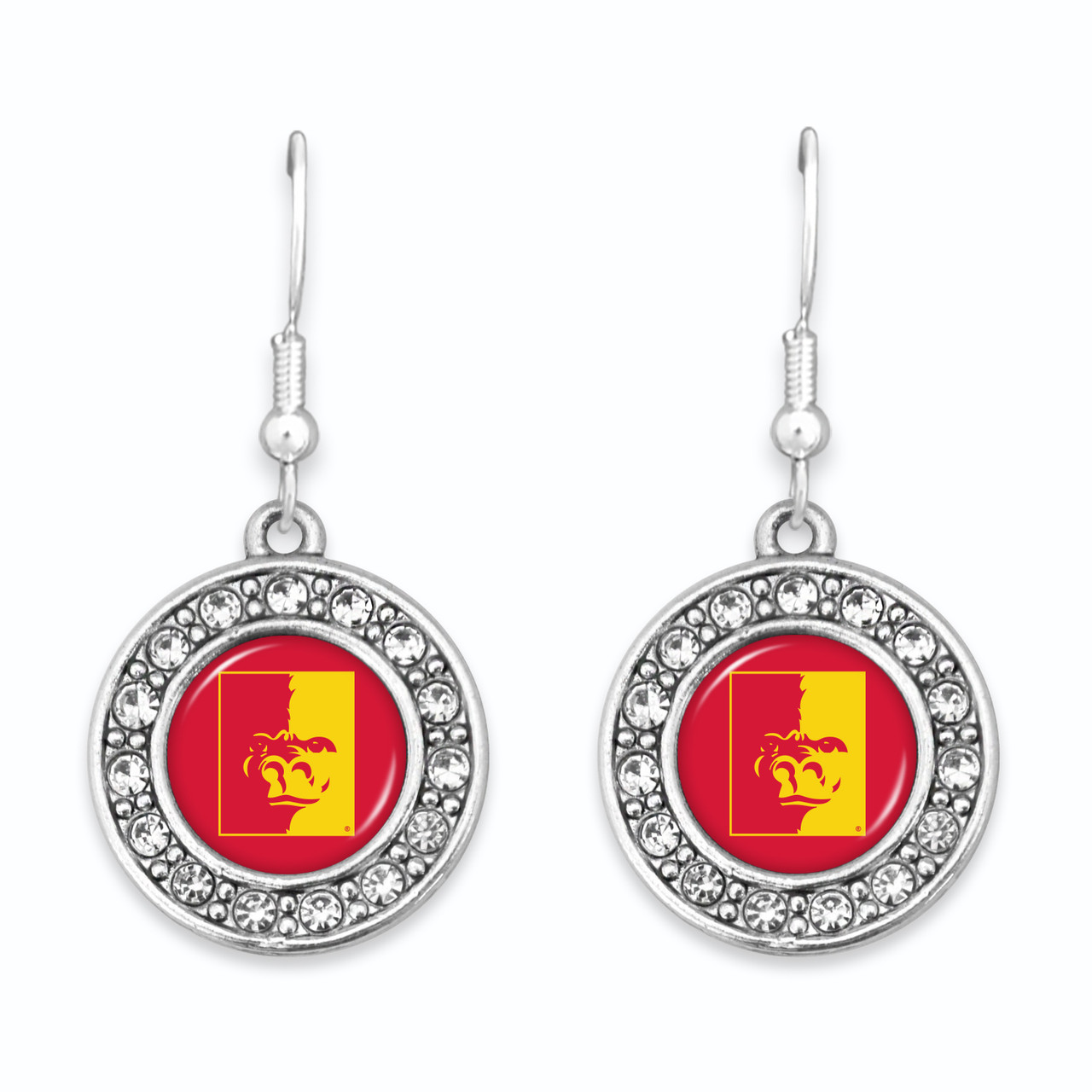 Pittsburg State Gorillas Earrings-  Abby Girl