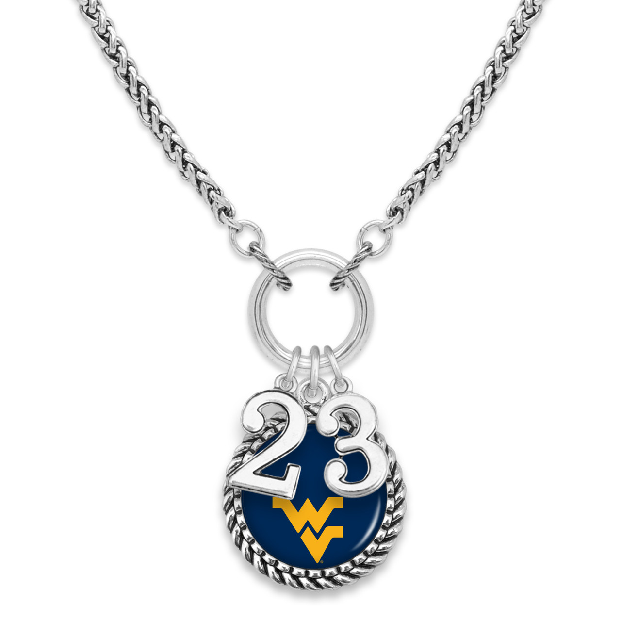 West Virginia Mountaineers Necklace - Graduation Year