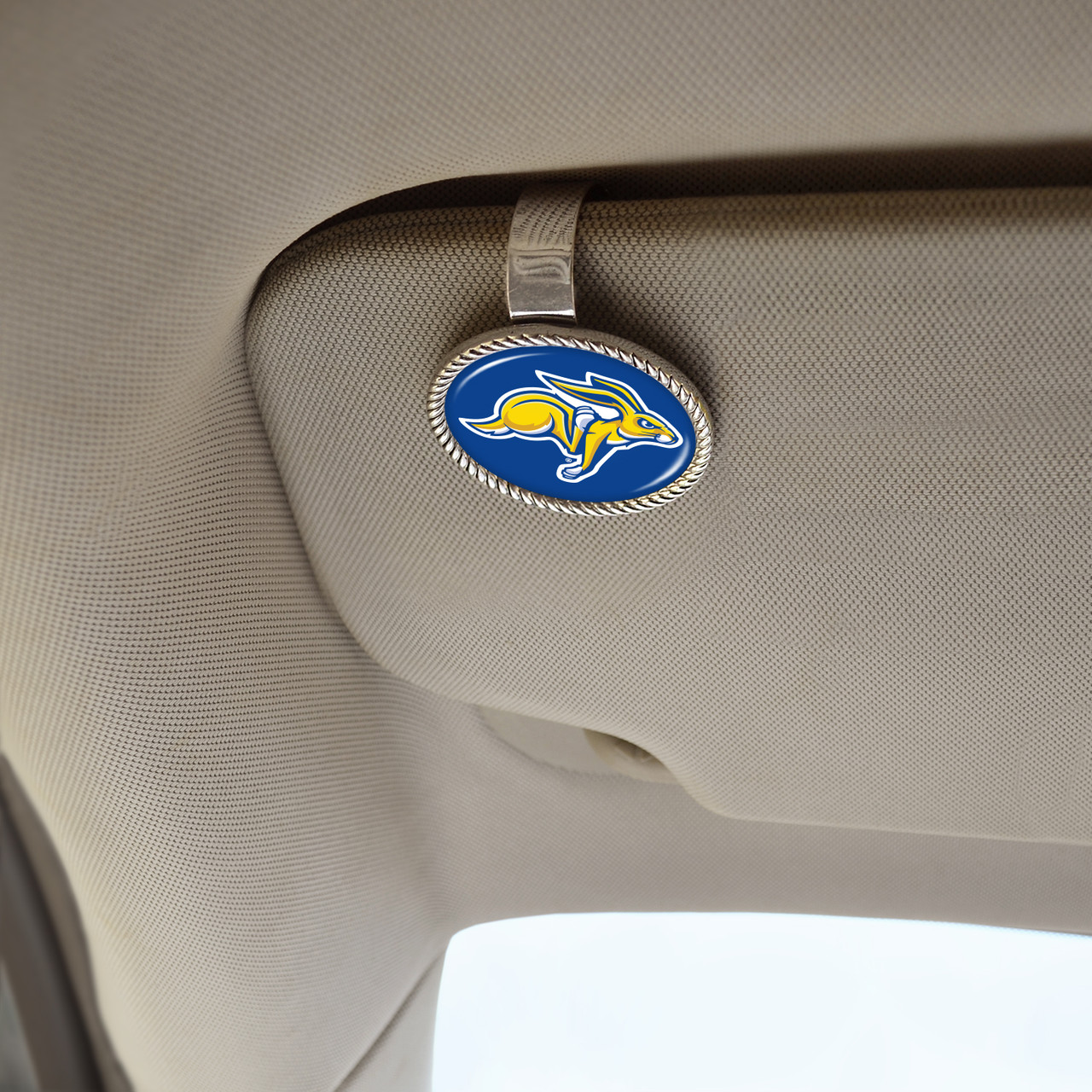 South Dakota State Jackrabbits Visor Clip- Primary Logo