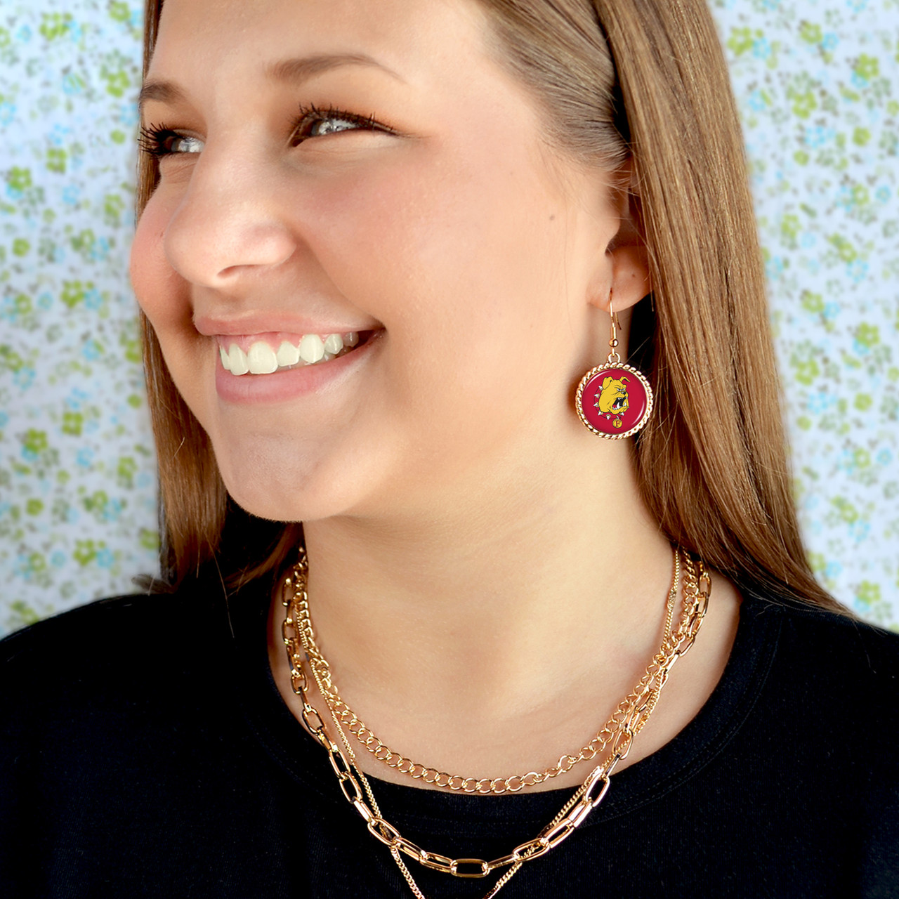 Ferris State Bulldogs Earrings -  Sydney