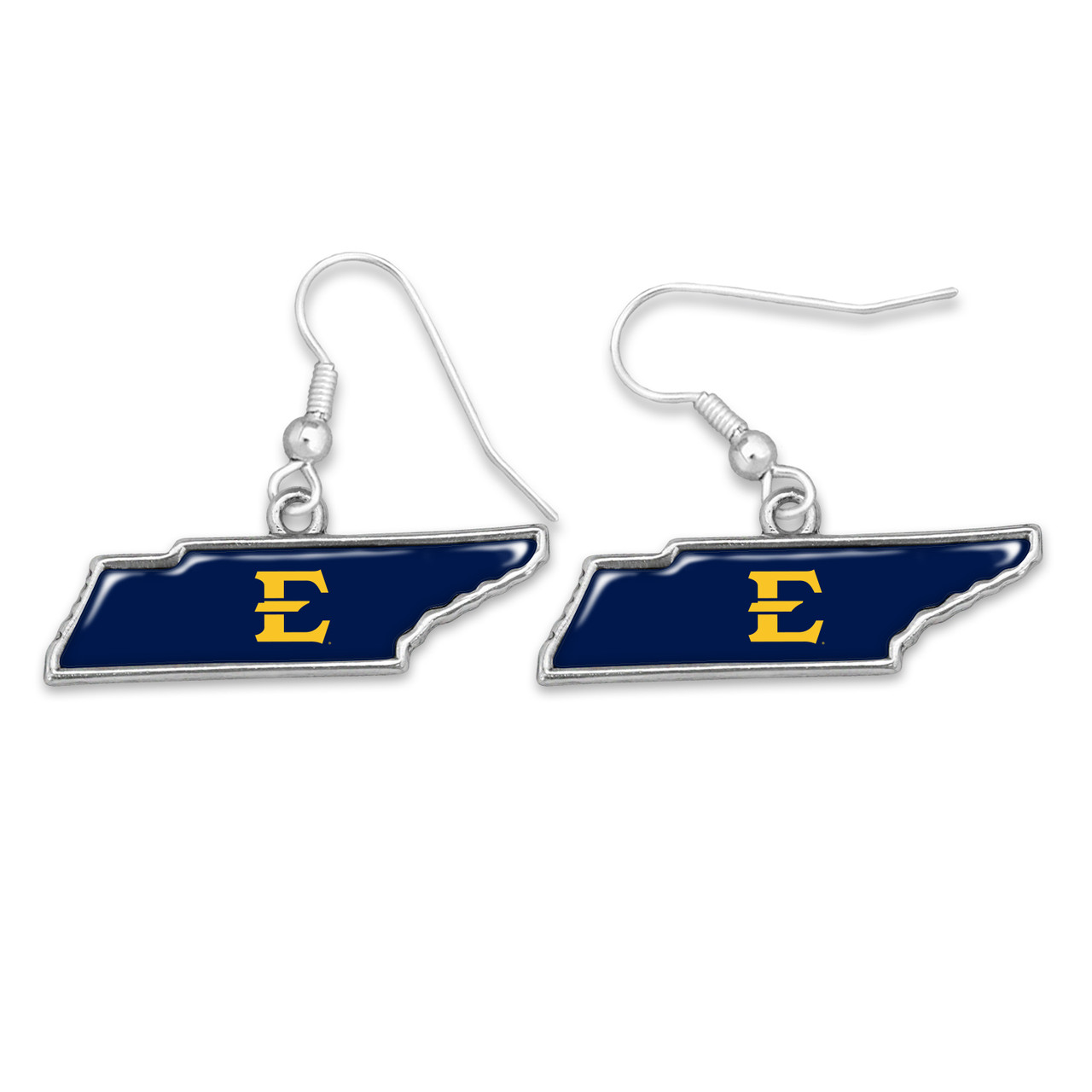 East Tennessee State Buccaneers Earrings- State of Mine