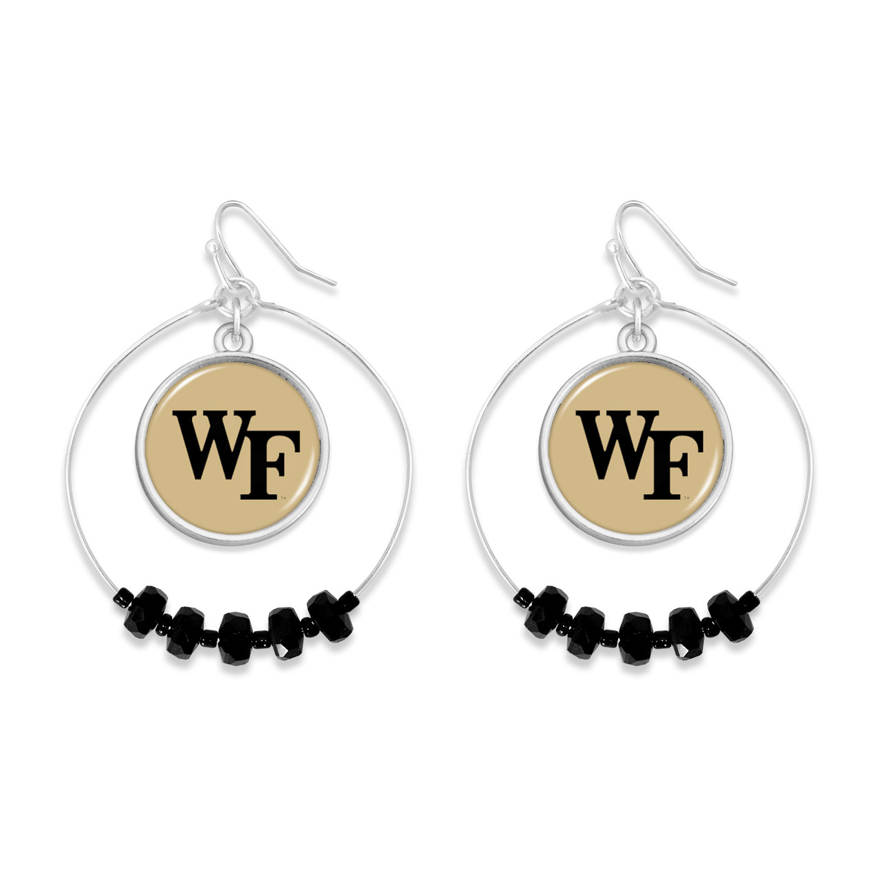 Wake Forest Demon Deacons Earrings- Chloe