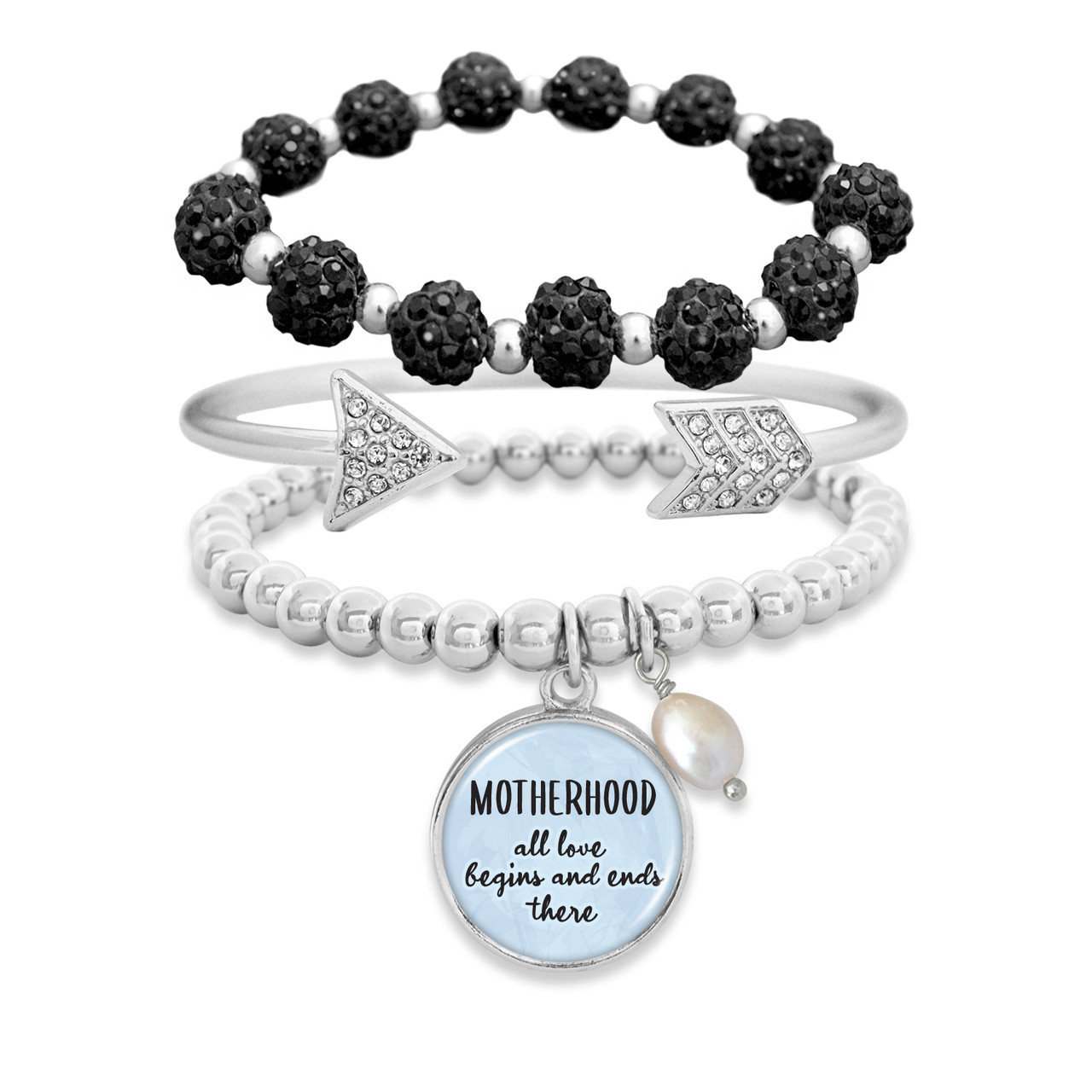 Motherhood Bracelet Stack