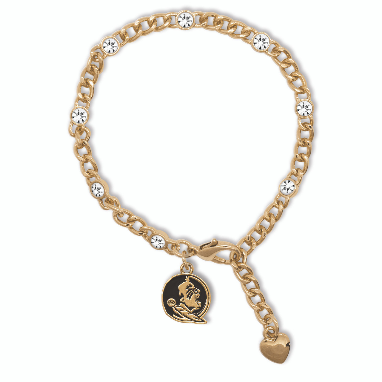 Florida State Seminoles Lydia Gold Bracelet