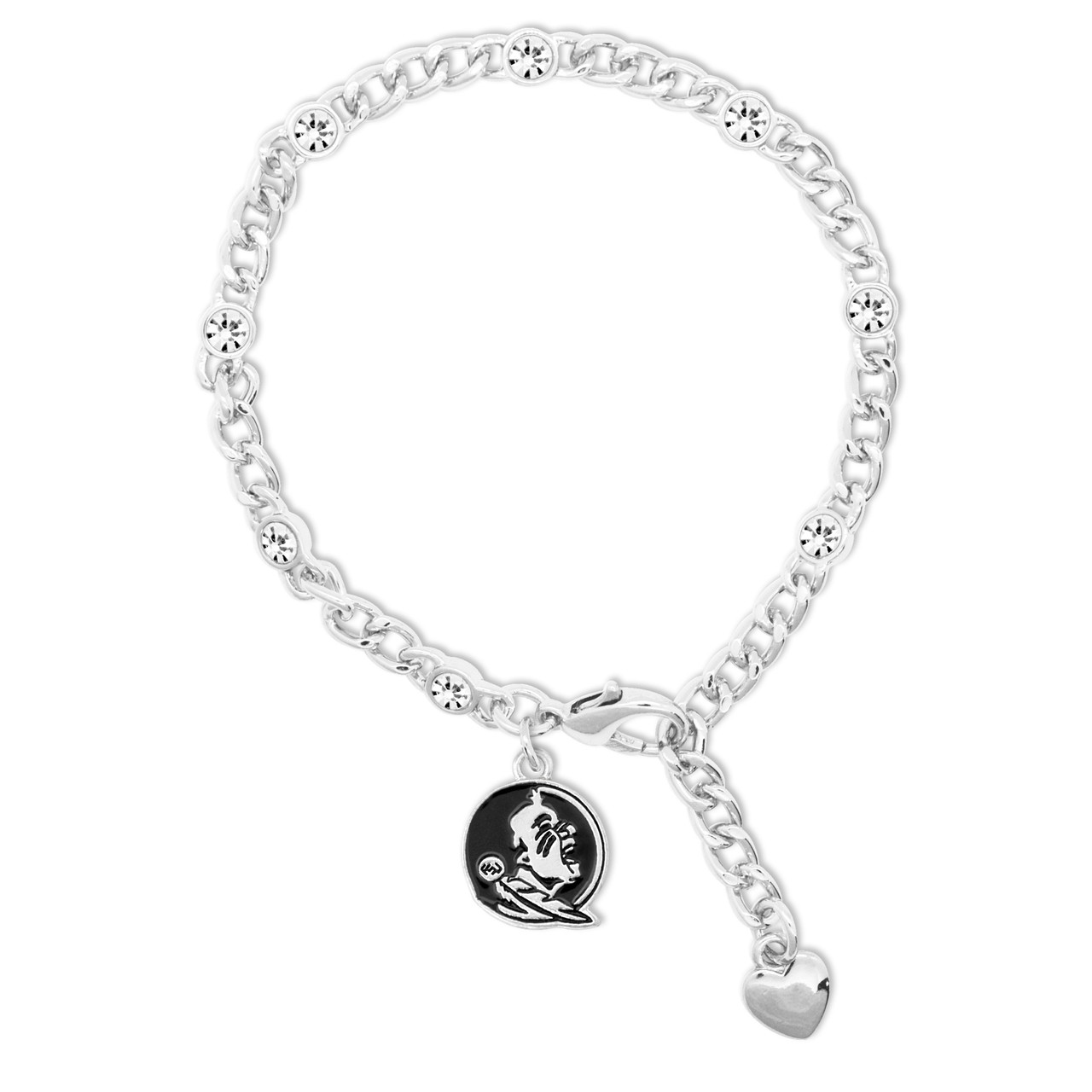 Florida State Seminoles Lydia Silver Bracelet