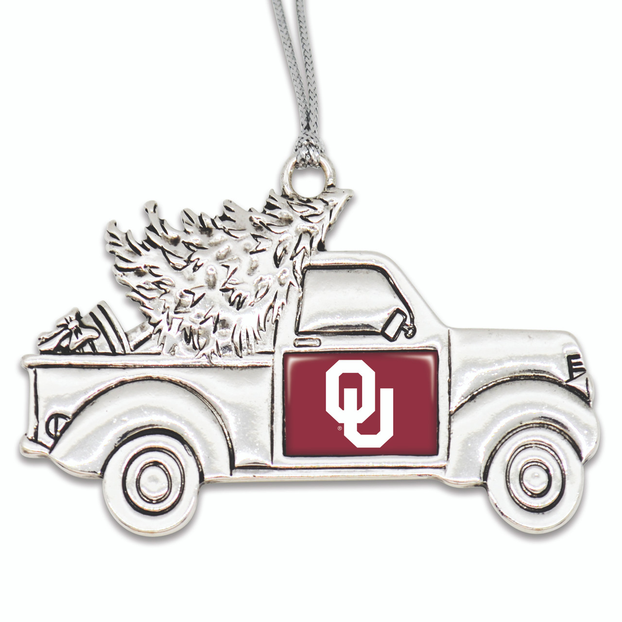 Oklahoma Sooners Vintage Truck Ornament