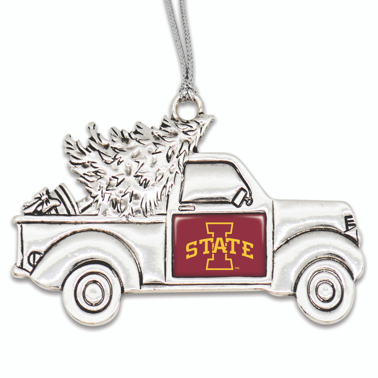 Iowa State Cyclones Vintage Truck Ornament