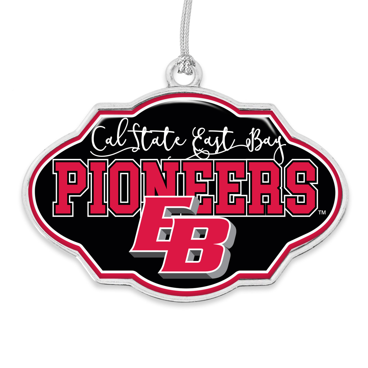 California State East Bay Pioneers Christmas Frame Ornament