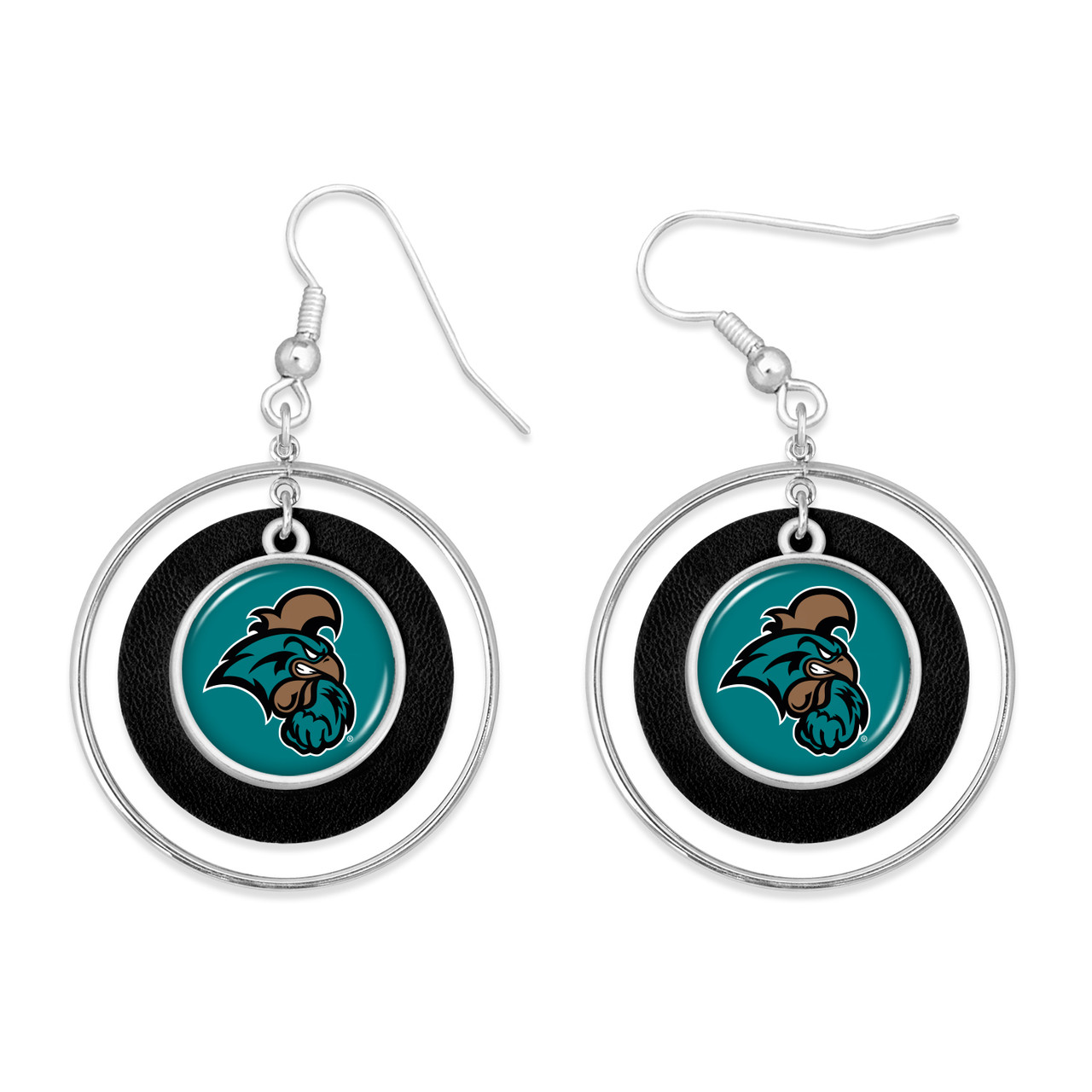 Coastal Carolina Chanticleers Earrings- Lindy