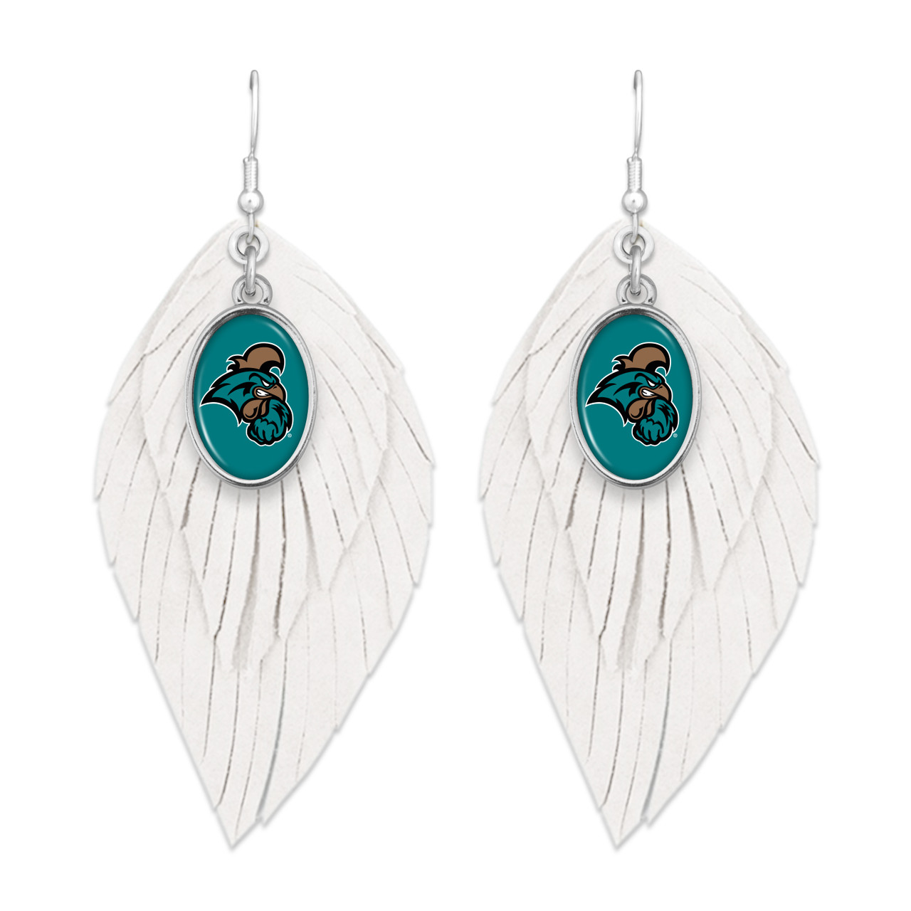 Coastal Carolina Chanticleers Earrings- Boho Secondary Color