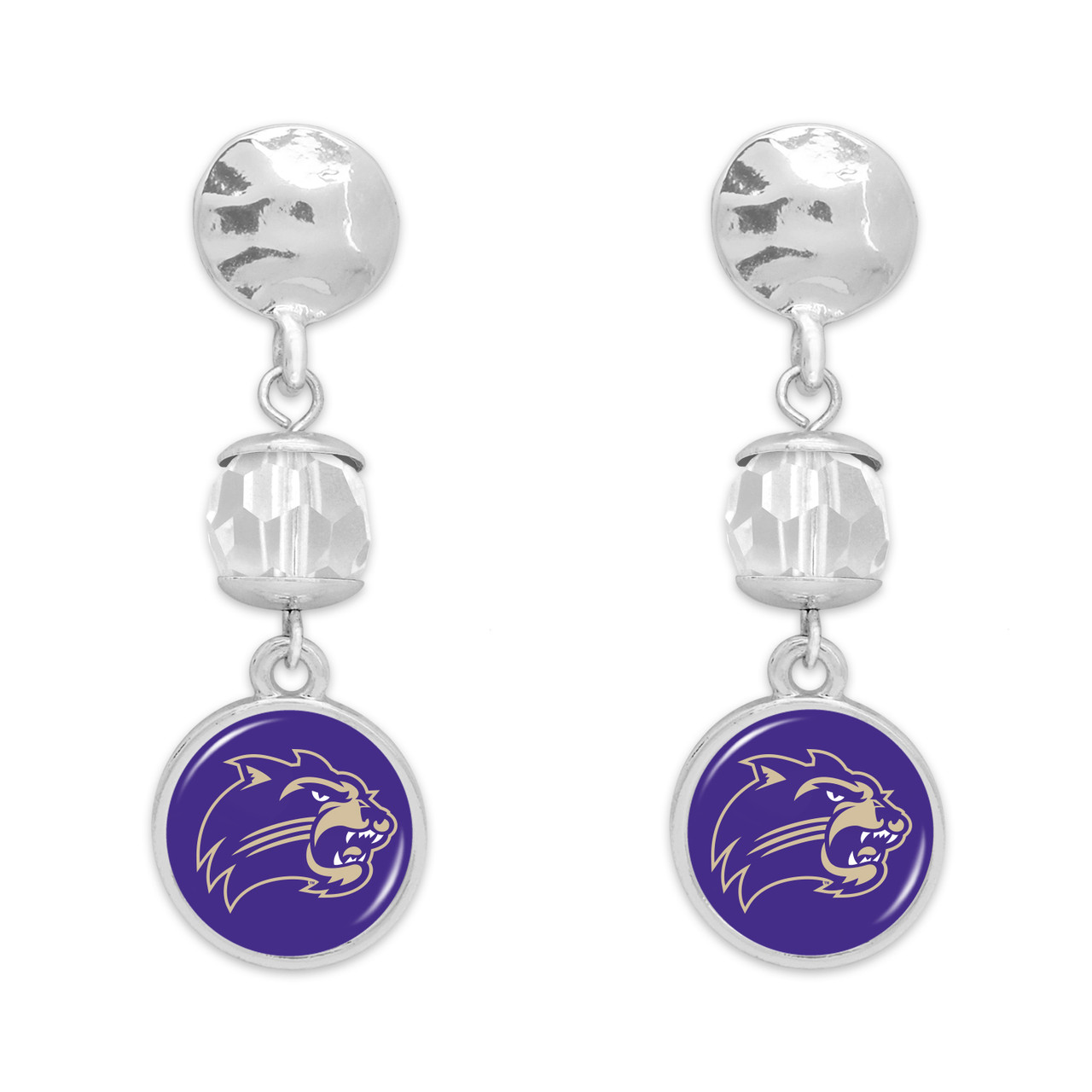 Western Carolina Catamounts Earrings - Ivy