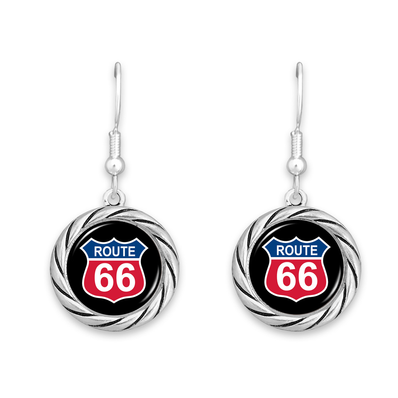 Route 66 Twisted Rope Earrings