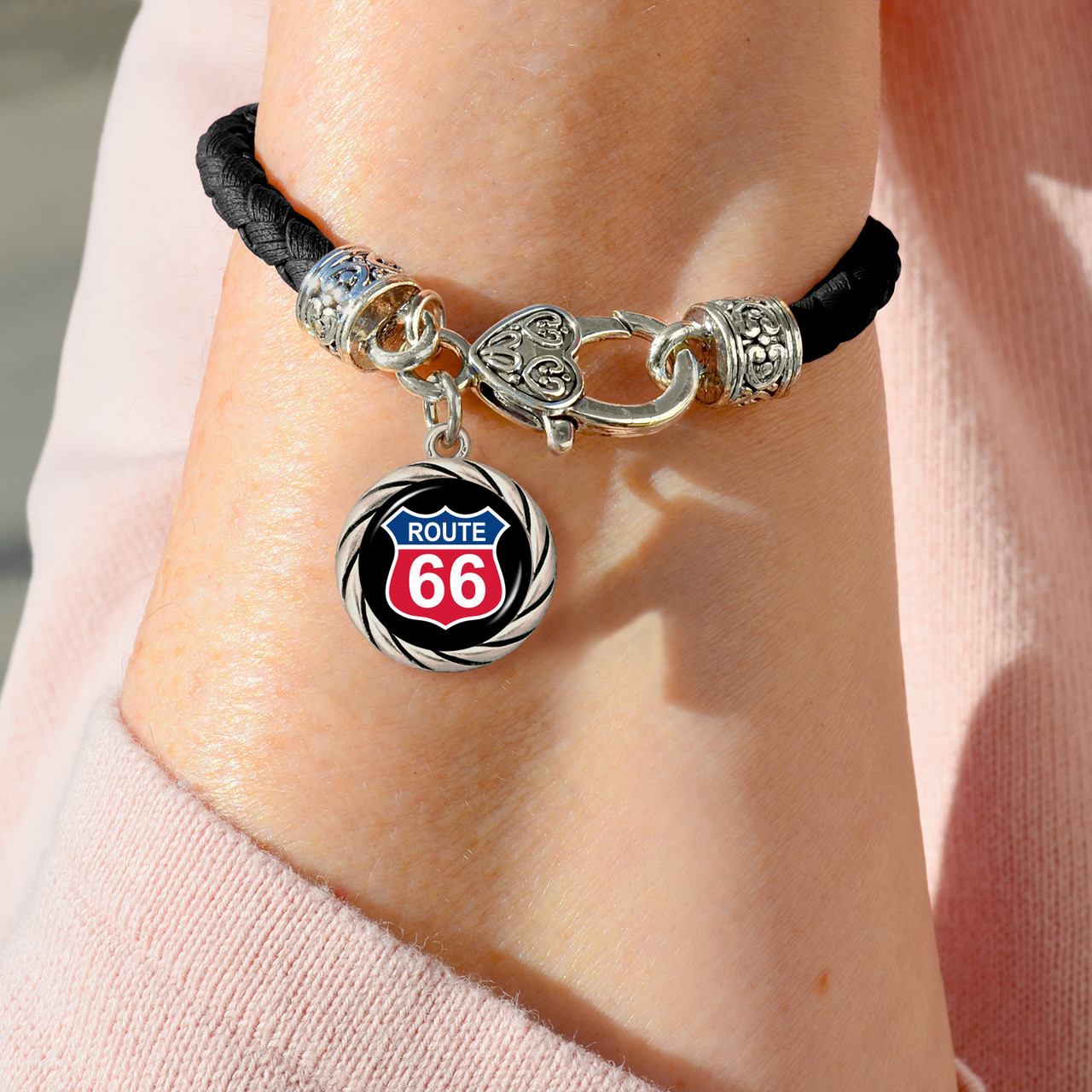 Route 66 Twisted Rope Bracelet