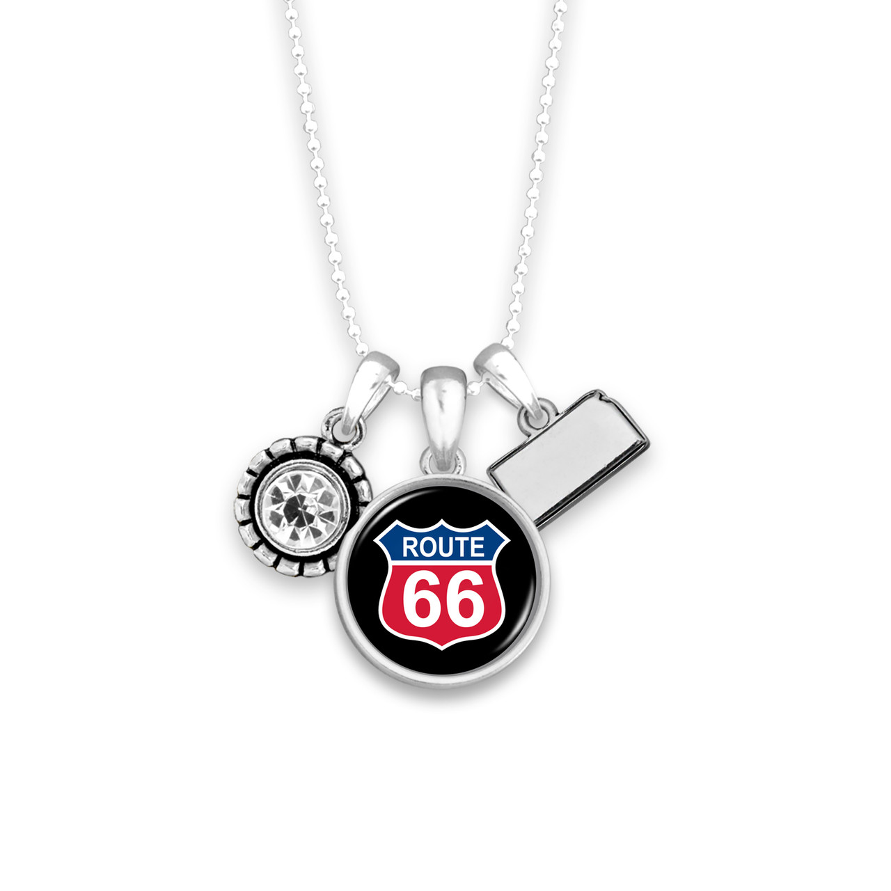 Route 66 Home Sweet School Necklace - Kansas