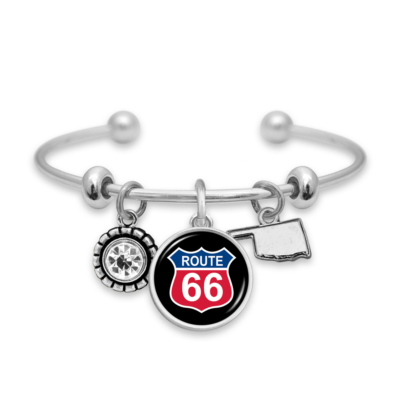 Route 66 Home Sweet School Bracelet - Oklahoma