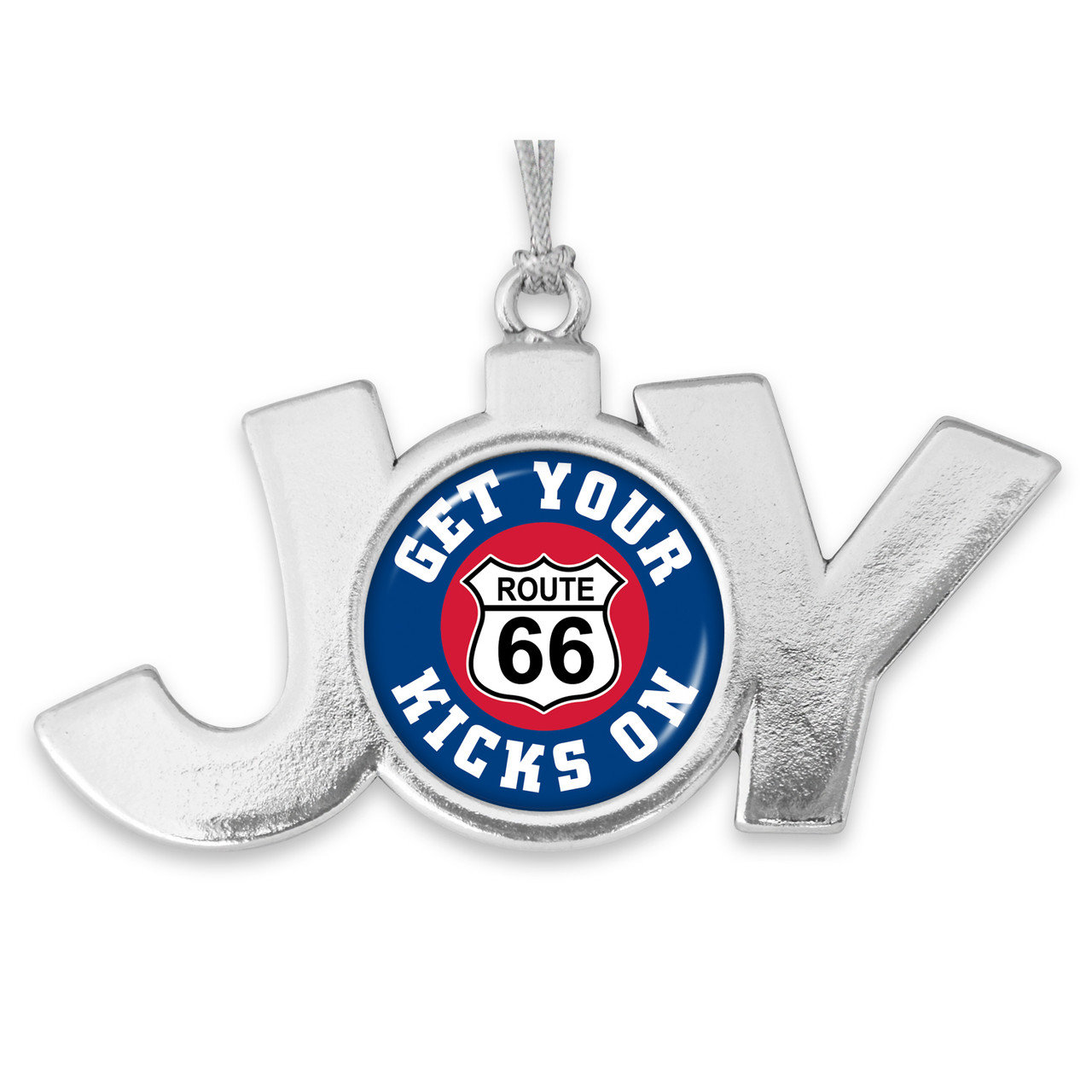 Route 66 JOY Slogan Ornament