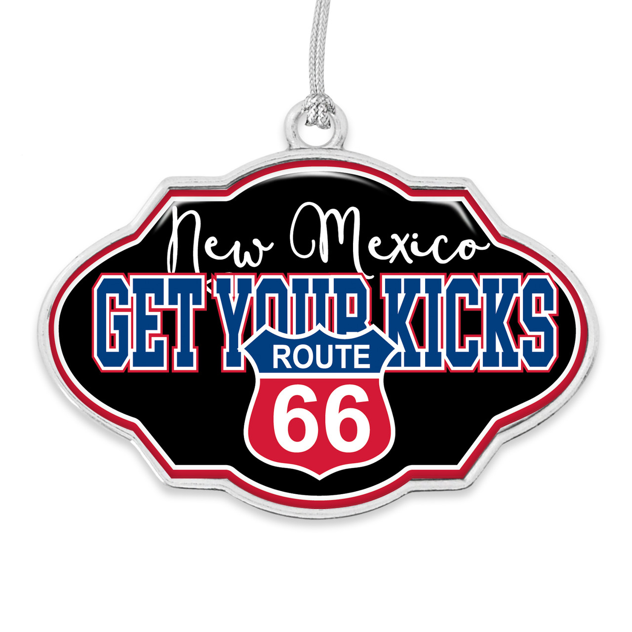Route 66 Frame Ornament - New Mexico