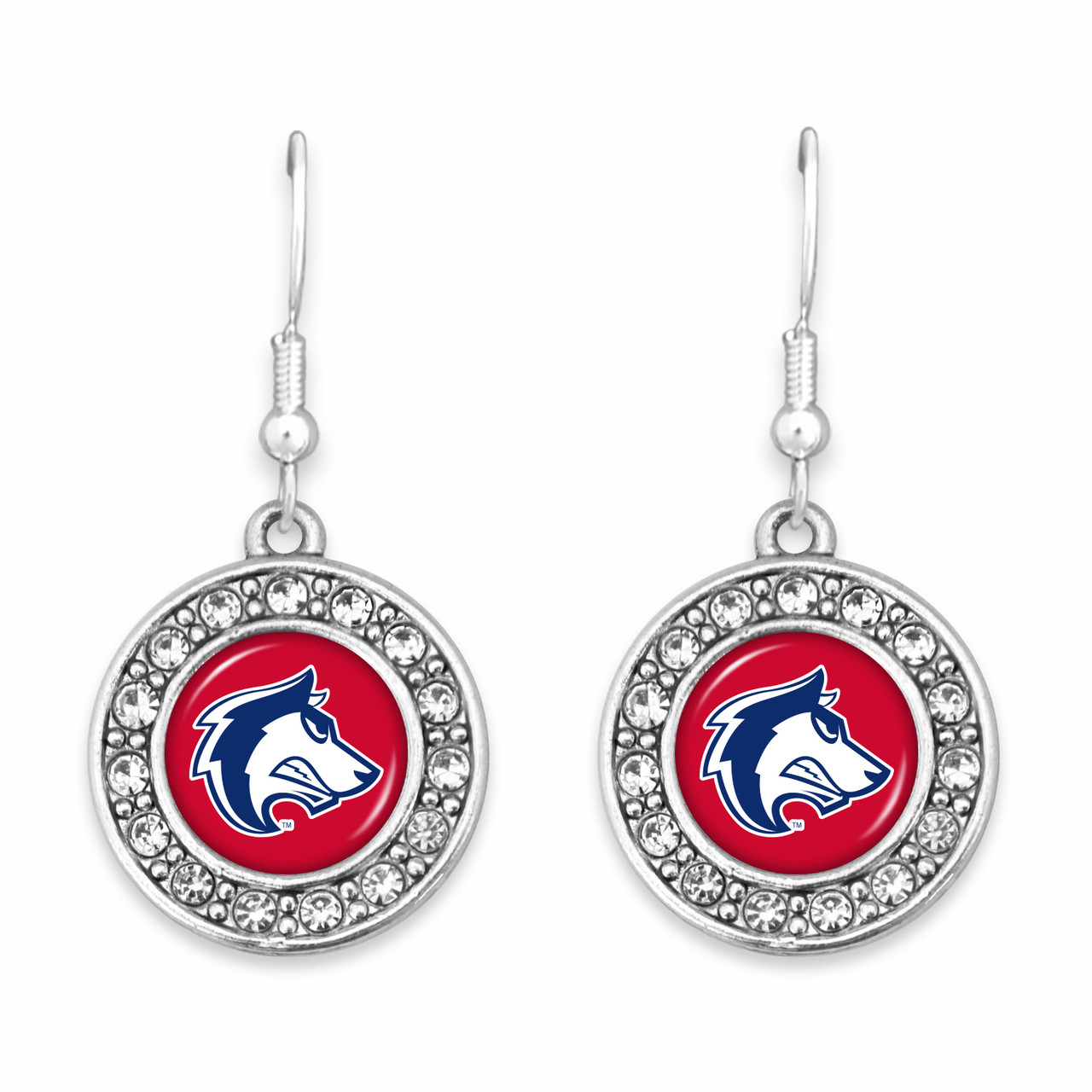 Colorado State Pueblo Thunderwolves Earrings-  Abby Girl