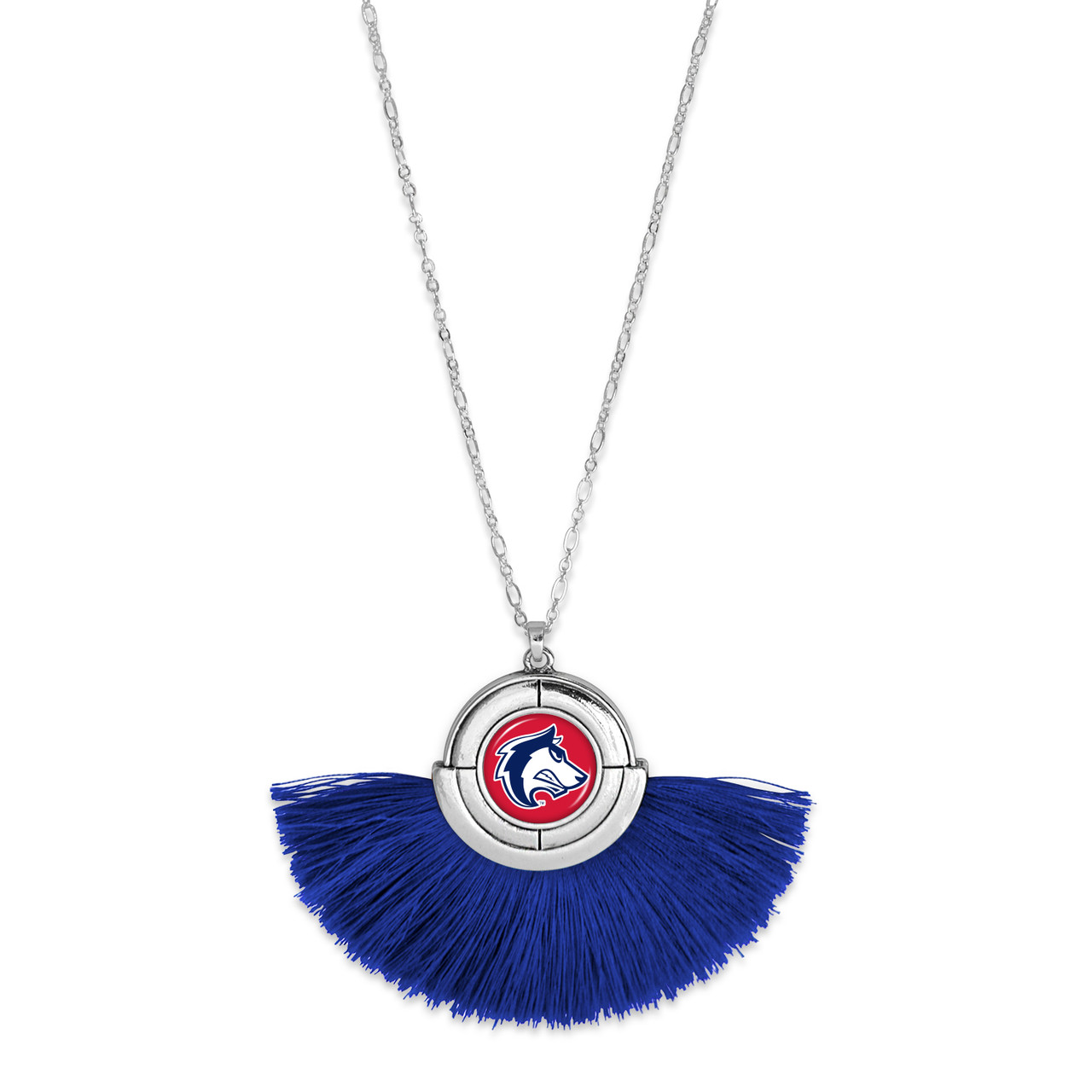 Colorado State Pueblo Thunderwolves Necklace- No Strings Attached