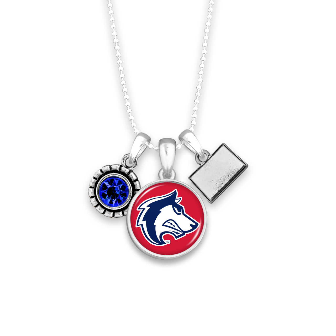 Colorado State Pueblo Thunderwolves Necklace- Home Sweet School