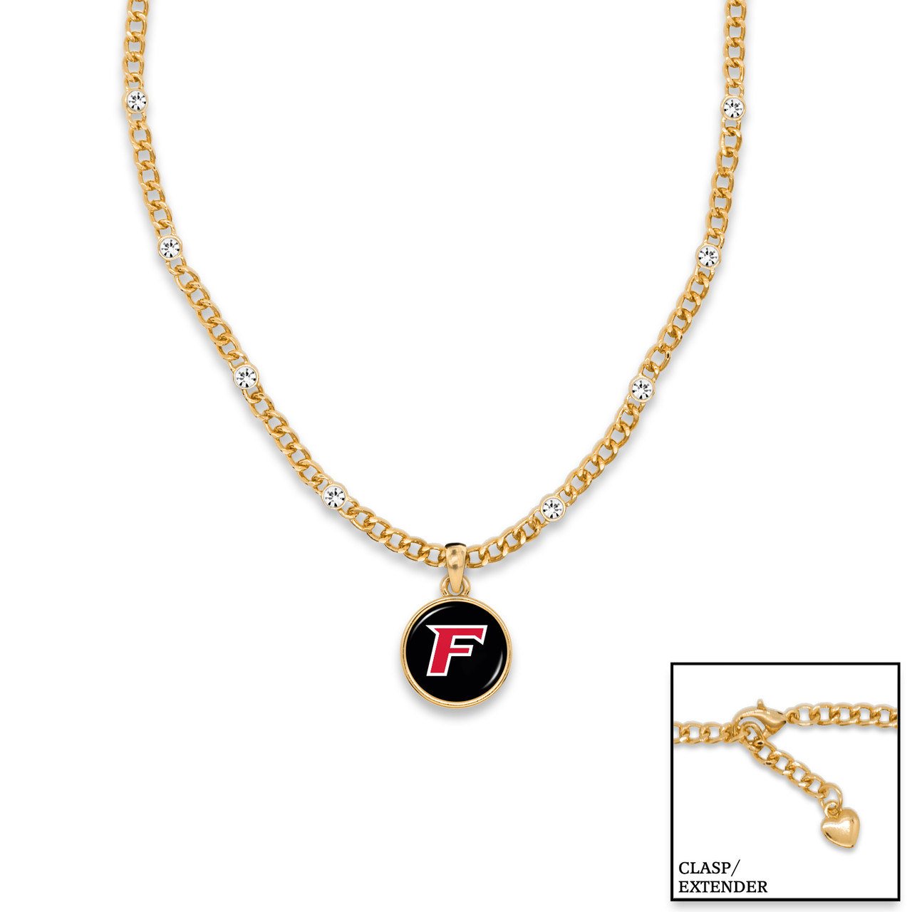 Fairfield Stags - Gold Lydia Necklace