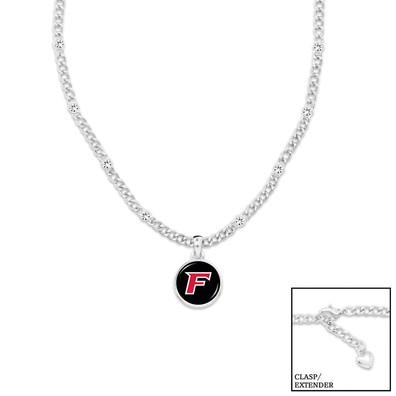 Fairfield Stags - Silver Lydia Necklace