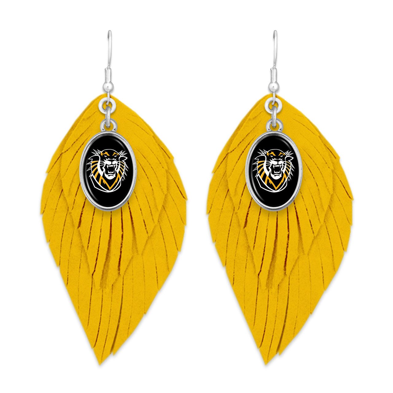 Fort Hays State Tigers Earrings- Boho Primary Color