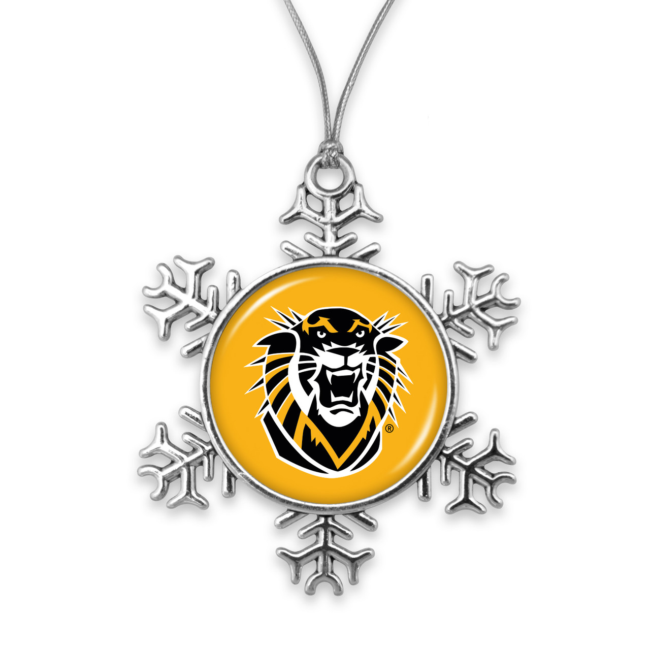 Fort Hays State Tigers Christmas Ornament- Snowflake