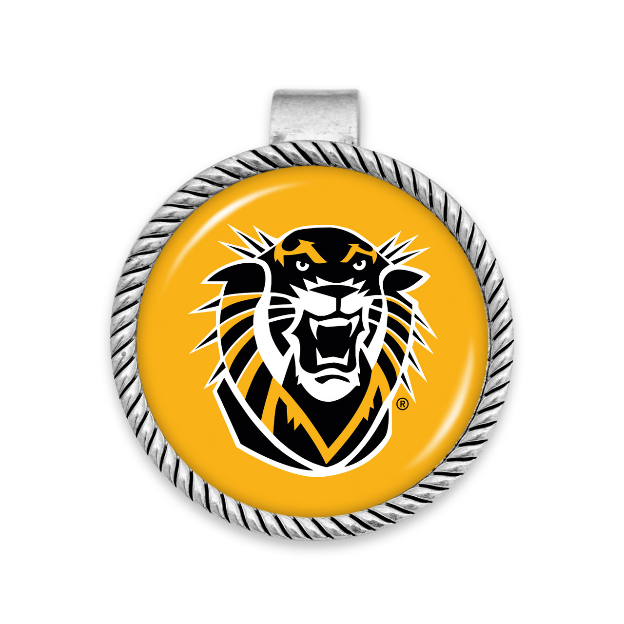 Fort Hays State Tigers Visor Clip- Primary Logo