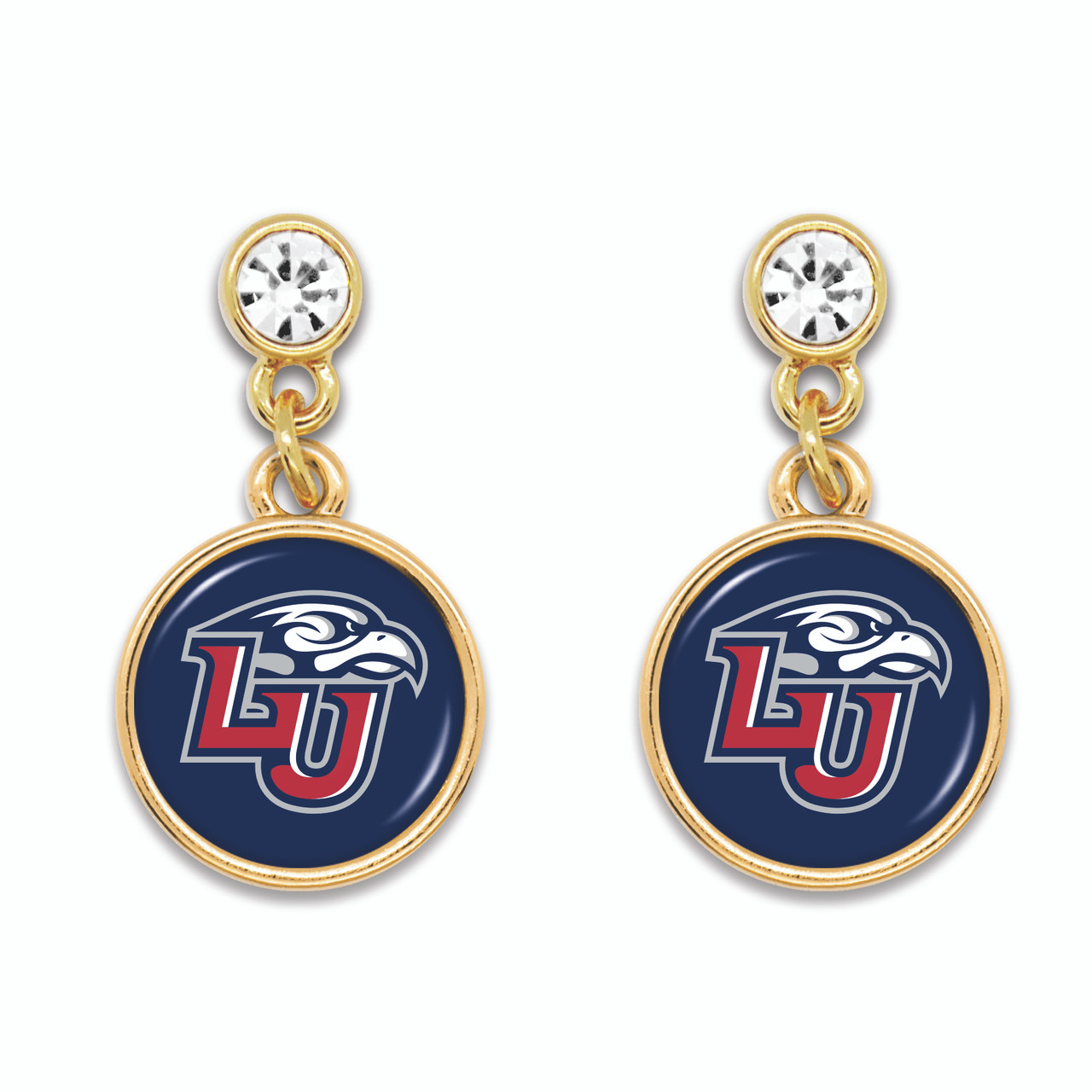 Liberty Flames - Gold Lydia Earrings