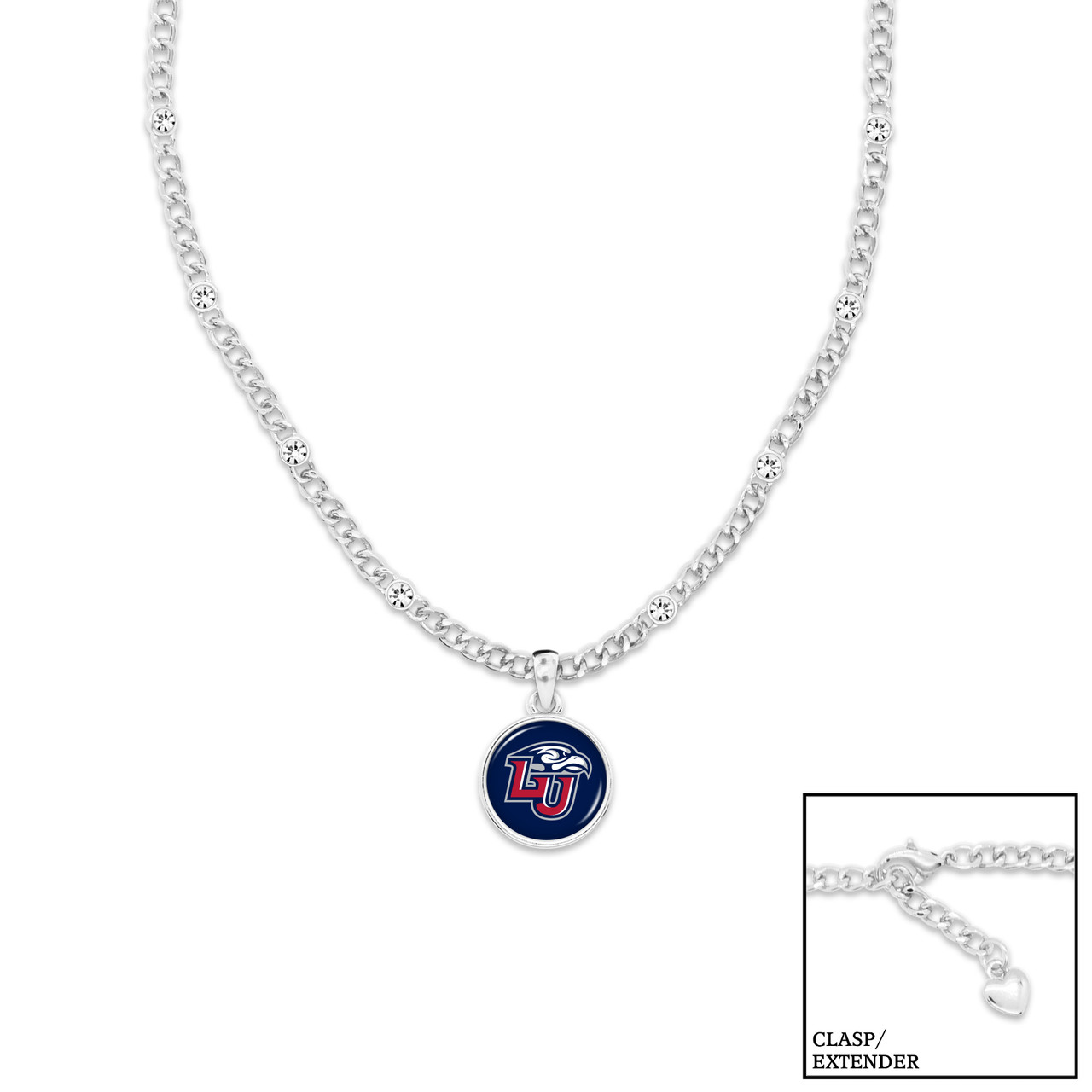 Liberty Flames - Silver Lydia Necklace